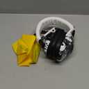 PROHEAR 032 Kids Ear Protection Safety Ear Muffs, NRR 25dB Noise Reduction Childrens Earmuffs, Adjustable Headband Hearing Protectors for Concerts, Racing, Airports - Skull Pattern