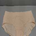 Womens Underwear Pack,C Section High Waisted Tummy Control Moisture-Wicking Brief Underwear,plus size Panties 6Packs (3X-Large)