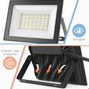 2-Pack 50W LED Flood Lights Outdoor 9000 Lumens Super Bright Security Lighting, IP66 Waterproof, 5000K Daylight Energy-Efficient Outdoor Lights for Garage, Garden, Lawn, Backyard