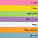 Colorations Construction Paper for Kids - 7 Bright Colors - 600 Bulk Sheets of 9"X12" - Assorted Pack of Heavy-Duty Craft Paper, Bulk School Supplies