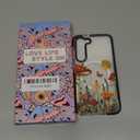 For Samsung Galaxy S23 Case for Women - Girls Cute Design Compatible with Magsafe Magnetic Ring Holder Stand Mushrooms Butterflies Phone Covers Aesthetic Girly TPU Funda for S23