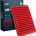 KAX Premium Engine Air Filter, CA10171 Replacement for Toyota Camry 2007-2009 L4 2.4L, Camry 2010-2017 L4 2.5L, Venza 2009-2016 L4 2.7L, Increased Acceleration (Not for Hybrid)
