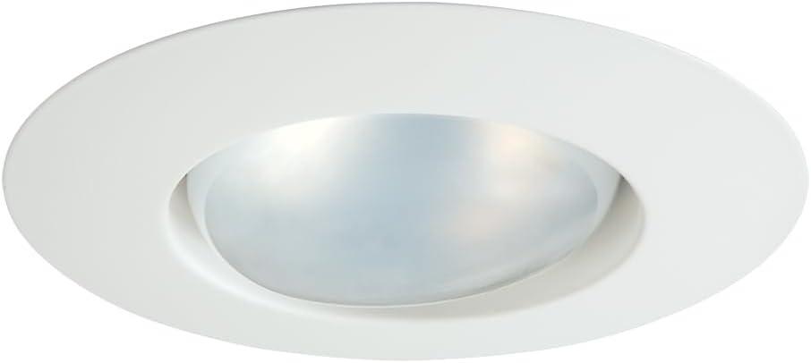Halo White Open Recessed Light Trim (Fits Housing Diameter: 5-in)