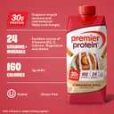 Premier Protein Shake, Cinnamon Roll, 30g Protein, No Added Sugar, 24 Vitamins & Minerals to Support Immune Health, 11 fl oz, 4 Pack (EXP 12/15/26)