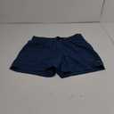 BRISIRA Mens Swim Trunks Swim Shorts Quick Dry 5 inch Inseam Beach Shorts with Compression Liner and Zipper Pocket (34, Copenblue)