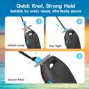AWEMUFA Boat Fenders Easy to Install Bumper for Docking Ideal Fender for Pontoon, Bass, Jet Ski and Fishing Boats