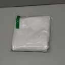 sancua 60 Inch Round Tablecloth (Fits 20-48 Inch Tables), Water Resistant Spill Proof Washable Polyester Table Cloth Decorative Fabric Table Cover for Dining, Buffet Parties and Camping, White