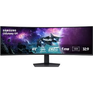 SAMSUNG 49" Odyssey G9 (G95C) Series DQHD 1000R Curved Gaming Monitor, 240Hz, 1ms(GtG), DisplayHDR 1000, AMD FreeSync Premium Pro, Eye Saver Mode, Auto Source Switch+, LS49CG950ENXZA, 2024 SAMSUNG 49" Odyssey G9 (G95C) Series DQHD 1000R Curved Gaming Monitor, 240Hz, 1ms(GtG), DisplayHDR 1000, AMD FreeSync Premium Pro, Eye Saver Mode, Auto Source Switch+, LS49CG950ENXZA, 2024