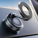 JOYROOM Magsafe Suction Cup Phone Mount, Vacuum Magnetic Phone Holder for Car, 360 Metal Strut Magsafe Car Mount for iPhone 16 Pro Max Plus/iPhone 15 14 13 12 & Android Magsafe Case, Dark Blue