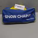 Snow Chains, Tire Chains for SUV Car Pickup Trucks, Universal Adjustable Emergency Traction Chains, Tire Width 195 205 215 225 235 245 255 265MM 8pack