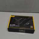 EZDIY-FAB Vertical GPU Mount with High-Speed PCIE 4.0 Riser Cable, ARGB Module, 115mm/4.52in Flexible Extension, 90 Degree Connector, Only Compatible to Full-Opened PCIe Slots-White-YIHPI344-3