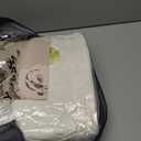 Andency Ivory Comforters Queen Size, 3 Pieces Solid Shabby Chic Farmhouse Bedding Comforters & Sets, Lightweight Fluffy All Season Soft Down Alternative Bed Set for Women Men (Queen (90"x90"))