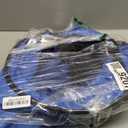 Beatrice Home Fashions Portable, Collapsible, Pop Up Kennel Travel Cat and Dog Crate, 32.5" L x 19.5" W x 19.5" H, Blue