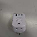 US to UK Ireland Travel Plug Adapter, HANYCONY Type G Travel Adapter 2 Outlets 3 USB Ports(2USB C), UK Power Adapter Converter for USA to Dubai England London Scotland British Kenya Irish Hongkong