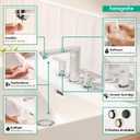 hansgrohe Rebris S Chrome Widespread Bathroom Faucet 3 Hole Sink