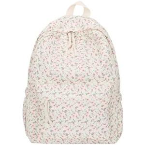 Kehpish Cotton Canvas Backpacks for Women Backpack Purse Fashion Casual Travel Daypack