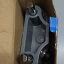 RETRUE Universal Coupler Lock Trailer Locks Ball Hitch Trailer Hitch Lock Adjustable Security Heavy-Duty Steel Fits 1-7/8 Inch, 2 Inch, 2-5/16 Inch Couplers Black