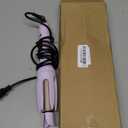 Professional Automatic Hair Curling Iron, 4 Temperature Settings, Ceramic Rotating Wand with Negative Ion Technology Travel Size 110V-240V(Purple)