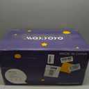 MAXYOYO Black Moon and Star Futon Mattress, Padded Japanese Floor Mattress Quilted Mattress Topper, Extra Thick Folding Sleeping Pad Breathable Floor Lounger Guest Couch for Camping, Queen