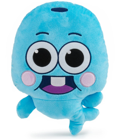 WowWee Pinkfong Baby Shark Offical 12" Fin Friend Plush with Sound - Hank, Blue