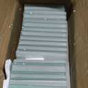 Lovdeco Light Green Glass Subway Tile, Glass for Bathroom Kitchen Shower Backsplash Wall, 3 x 6 Inches, 4 Sq.Ft.