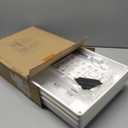 Lifewit Plastic Stackable Storage Baskets, 4 Tier Stacking Bins for Food and Clothes, Multifunctional Organizer for RV, Kitchen, Playroom, Pantry and Bathroom, 13.8"D x 11.8"W x 28.3"H, 1 Pack, White