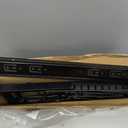 Mustorn Pots and Pans Organizer Under Cabinet, 21.6" Deep Pull Out Pot Lid Organizer Holder with Guardrail Adhesive Pot and Pan Holder Rack with 10 Adjustable Dividers-1 Pack(Black)