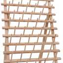 Threadart 66 Large Spool Cone Wood Thread Rack | Made of Hardwood, Sturdy, Freestanding or Wall Mount | Perfect for Large King Size Cones | For Sewing, Embroidery, Quilting, & Specialty Thread Storage