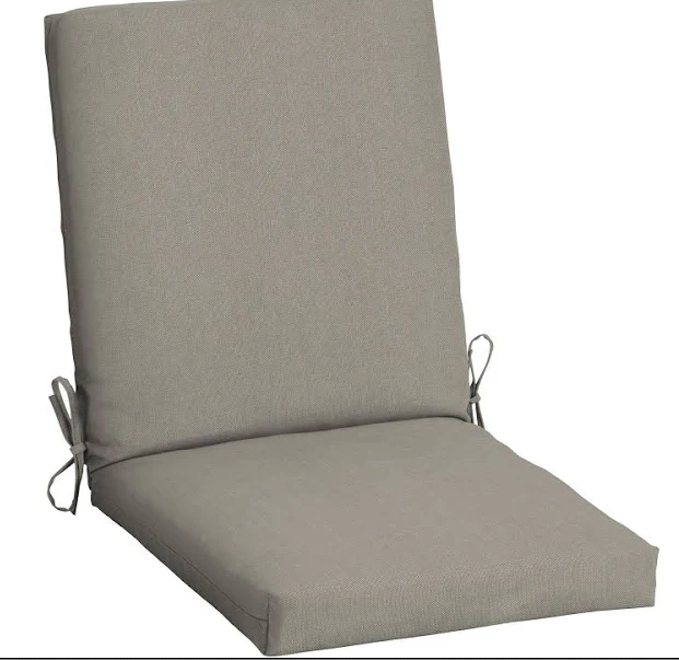 Outdoor Patio Chair Pillow – Soft, Water-Resistant Seat Pillow for Garden, Deck, or Porch, beige 
