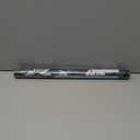 Coavas Decorative Window Privacy Film, Heat Control Sun Blocking Stained Glass Window Film, Floral Design Static Cling, Non Adhesive Windows Tint for Bathroom Front Door(Vinyl, 17.5" x 118.1 ") (Green)