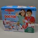 Melissa & Doug Get Well Doctors Kit Pretend Play Set  25 Toy Pieces for Preschool Girls, Boys Doctor Role Play Set, Doctor Kit for Toddlers and Kids Ages 3+