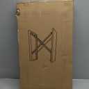 Standing Desk Converter Height Adjustable,Keyboard Riser for Stand Up Desk Riser, Easy Lift Height Converter Computer Workstations Home Office Study Room Portable Small Table Black Size 23.6 Inch D