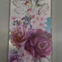 FancyCase Compatible with iPhone 17 Case (6.3inch)-Elegant Flower Design Pretty Floral Pattern Flexible TPU Protective Clear Case (Big Bouquet)