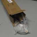 Curtain Rods for 28-99 Windows, Splicing Construction, 1 Adjustable Drapery Rod with Aluminum Alloy Brackets and Finials for Window, Sliding Door, Patio, Living Room Decoration, Brushed Gold