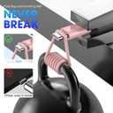 Apple USB C to USB C Charging Cable 3Pack 6ft, USBC Fast Charger Cord, 60W Type-C to Type-C Cable for iPhone 17/16 Pro Max Plus, iPhone 17 Air, iPad Air/Pro Pink