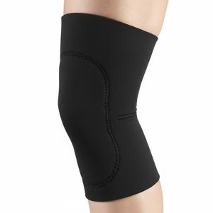 OTC Knee Support, Oval Pad, Slip-on Sleeve, Neoprene, Small (Black)