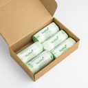 bioMat Compostable Trash Bags 2.6 Gallon with Handle Ties, 125 Count, Small Kitchen Food Scrap Bin Liners, BPI, CMA and OK Compost HOME certified, Meets the ASTM D6400 Standard