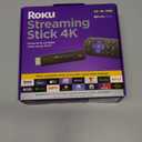 Roku Streaming Stick 4K - HDR & Dolby Vision Roku Streaming Device for TV with Voice Remote & Long-Range Wi-Fi - Free & Live TV