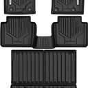 YITAMOTOR Floor Mats & Cargo Liner for Mazda CX-50 CX50 2023-2026 (Not for Hybrid, Not Fit for CX-5 CX5), All-Weather Protection TPE 1st, 2nd Row and Trunk Mats Full Set Accessories Black