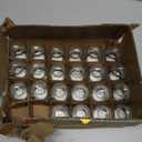 Sesyomr U Pack 2oz Mason Jar with Silver Lid for Honey Jam Spice Pack of 22 Sets 