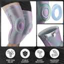 NEENCA Professional Knee Brace for Pain Relief, Medical Knee Support with Patella Pad & Side Stabilizers, Compression Knee Sleeve for Meniscus Tear, ACL, Joint Pain, Runner, Workout - FSA/HSA APPROVED