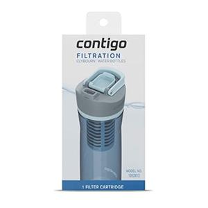 Pack of 3 Contigo Replacement Filter for Clybourn FreeFlow Filter Water Bottle with AUTOSEAL Lid