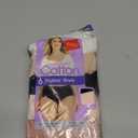 Hanes women's Hi-Cut Panties Pack, Lightweight Cotton Hi-Cuts, 6-Pack , 10/3XL
