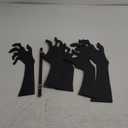 Anditoy 5 Pack Halloween Black Hands Yard Signs with Stakes Scary Silhouette Halloween Decorations for Outdoor Yard Lawn Garden Decor