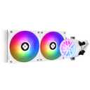 Thermalrlght Aqua Elite 240 V6 ARGB White CPU Liquid Cooler, 240 Cooling Row Size,2x120mm Water Radiator,AMD: AM4/AM5,Intel LGA115X/1200/2011/1700/1851