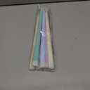 Kittmip 6 Pcs Easter Flameless Taper Candles 10.8 Inch Pastel Candles Battery Operated LED Candlesticks for Easter Dinner Table Home Party Decor