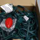 C7 Vintage Christmas Lights Outdoor Multicolor Christmas Tree Lights, 25FT Colorful Christmas Lights for Home Yard Indoor Outdoor Christmas Decorations, 27Pcs E12 Bulbs (2 Spare Bulbs)