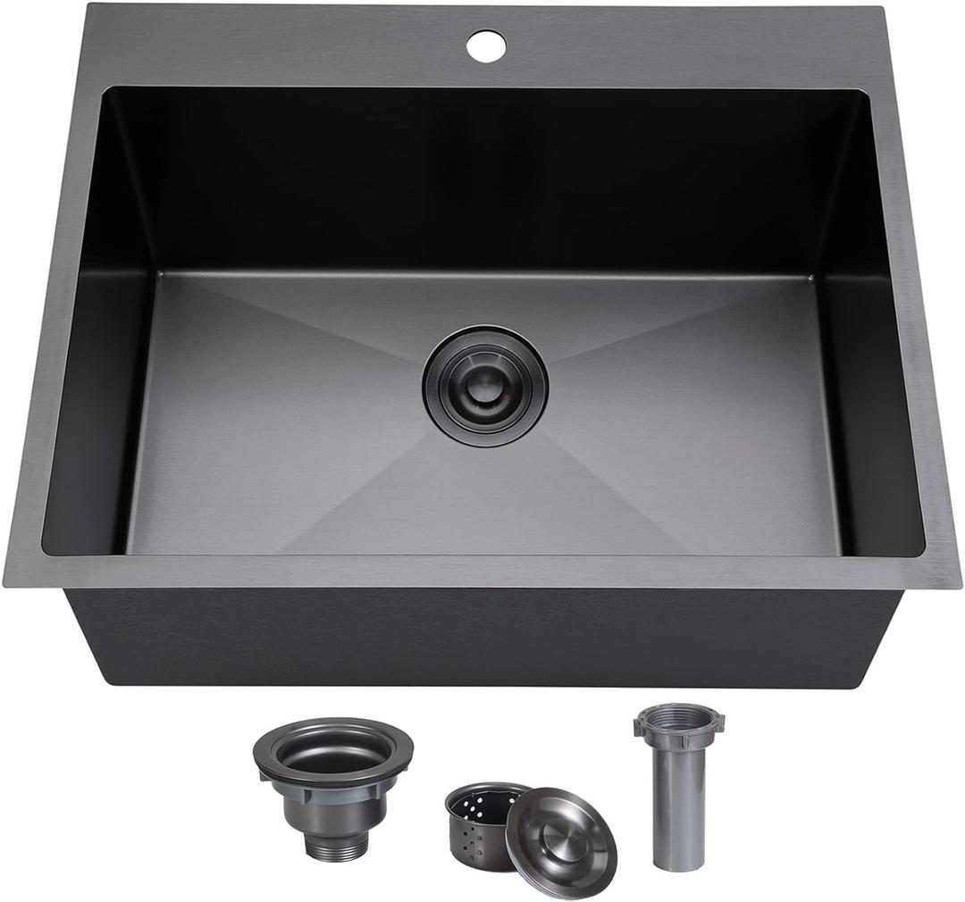 24x19 Laundry Sink Undermount Laundry Room Utility Sink Stainless Stainless Steel Undermount Utility Sinks 24 Inch 16 Gauge Single Bowl Deep Kitchen Sink Under Mount Outdoor Sink With Grid