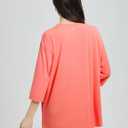 baleaf Women's Long Sleeve Sun Shirts UPF 50+ Lightweight Open Front Cardigan with Pockets Beach Cover Up SPF Sun Wrap (Pink, L)