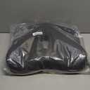 Memory Foam Seat Chair Cushion for Relieves Back Sciatica Pain Tailbone Pain Coccyx Degenerating Disc Orthopedic Osteoarthritis Prostate Cushion Low Back Pain Cushion Hip Shaping (Dark Gray)